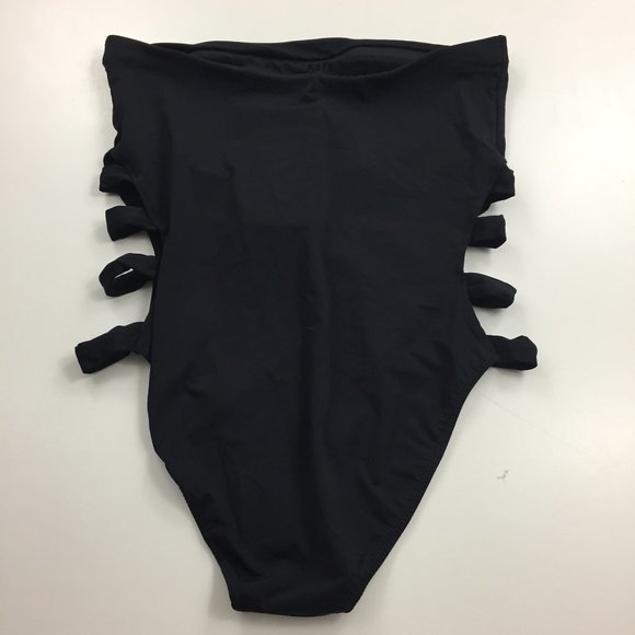 NWT AX ARMANI EXCHANGE Cut Out Sides One Piece - Picture 6 of 6